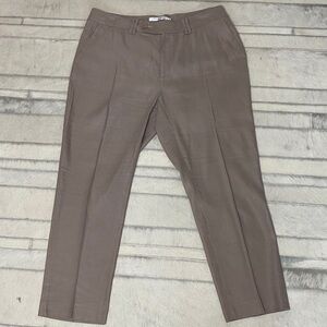 Women’s Taupe Straight Legs Trousers From Contemporaine for Simons! Size 16